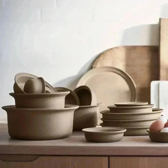 The Pampered Chef Family Dome Baker Heritage Collection Stonewear Baking Bowl - Picture 13 of 13